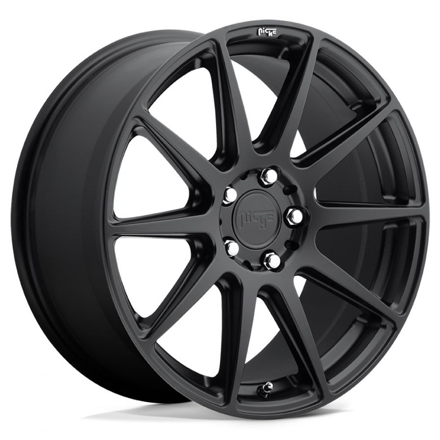 Niche Wheels<br>Essen Matte Black (20x9)